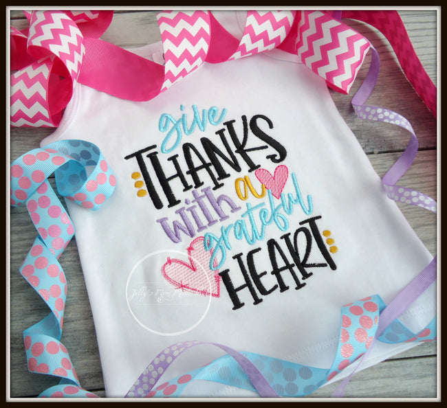 Give Thanks with a Grateful Heart Shirt