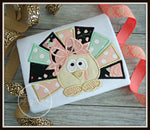 Squatty Turkey with Bow Outfit