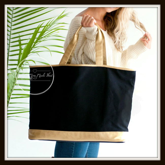 Black Cabana Bag