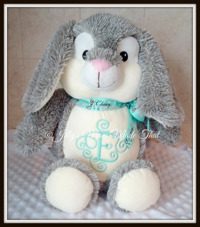 Bunny Stuffed Animal - Teal