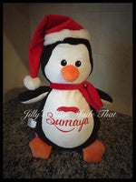 Christmas Penguin Stuffed Animal