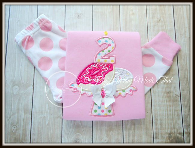 Donut Pedestal Birthday Pajamas