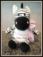Zebra Stuffed Animal